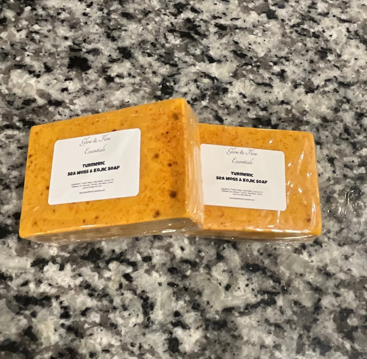 Wholesale Turmeric Sea Moss Kojic Soap