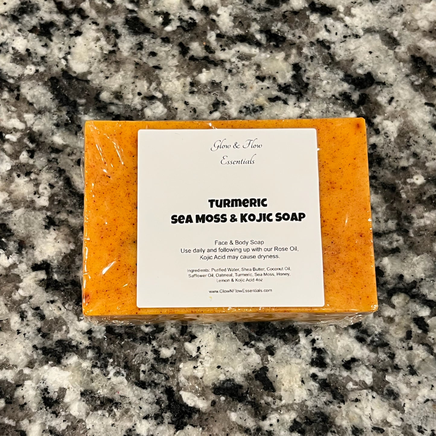 Wholesale Turmeric Sea Moss Kojic Soap